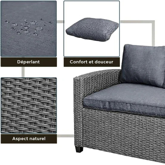 Salon de jardin PRAIRIE