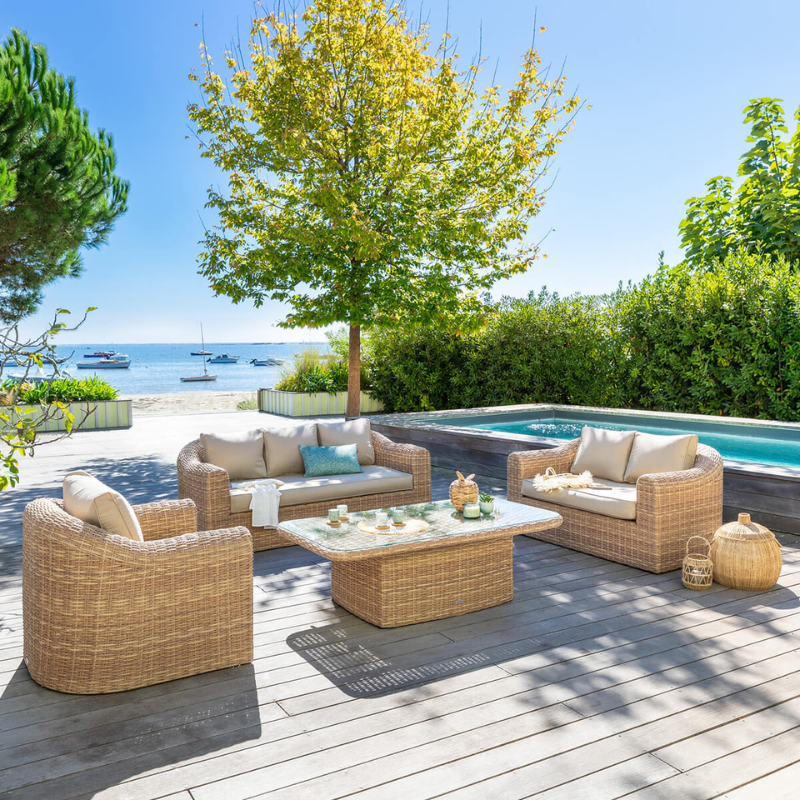 Salon de jardin BORA - 6 places
