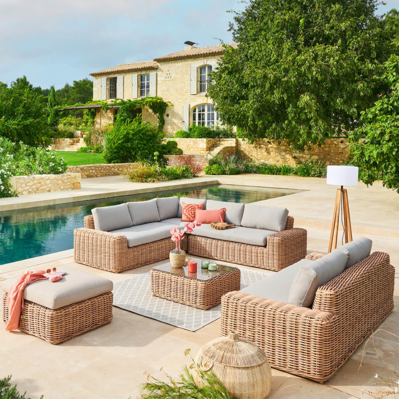 Salon de jardin SAVANA - 9 places