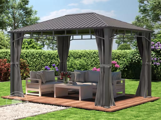 Tonnelle de jardin Sunset Superior, 3×4 m