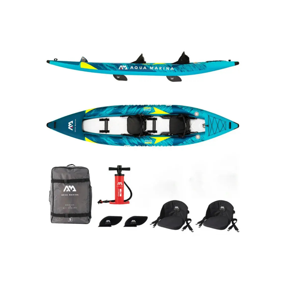 Kayak Gonflable Aqua Marina Steam 412 pour 2 personnes