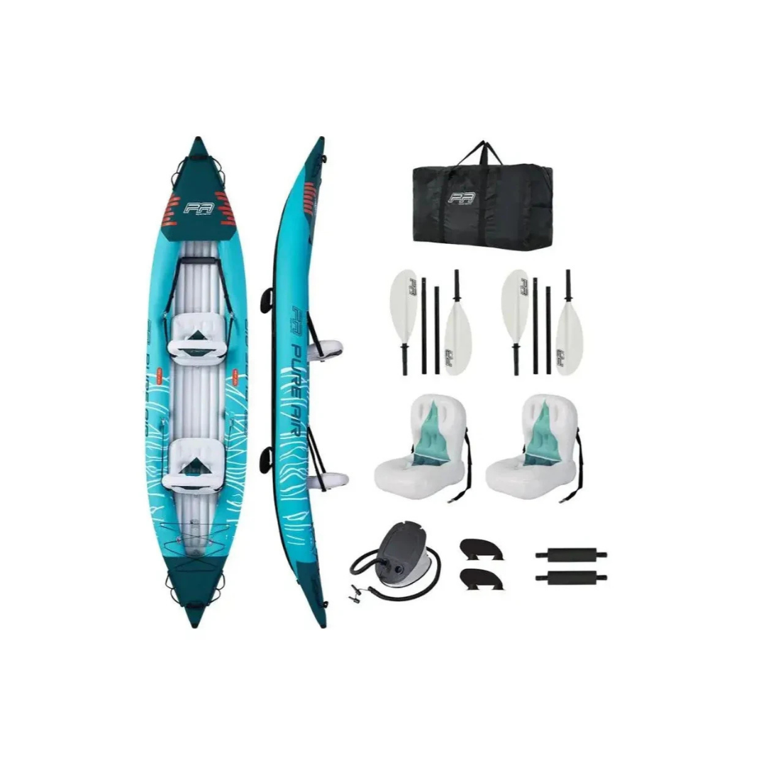 Kayak Gonflable Aqua Marina Pure Air Glider a 2 personnes