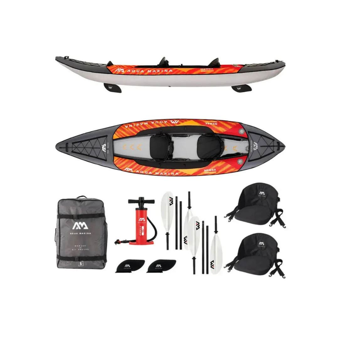 Kayak Gonflable Aqua Marina Memba 390 pour 2 personnes