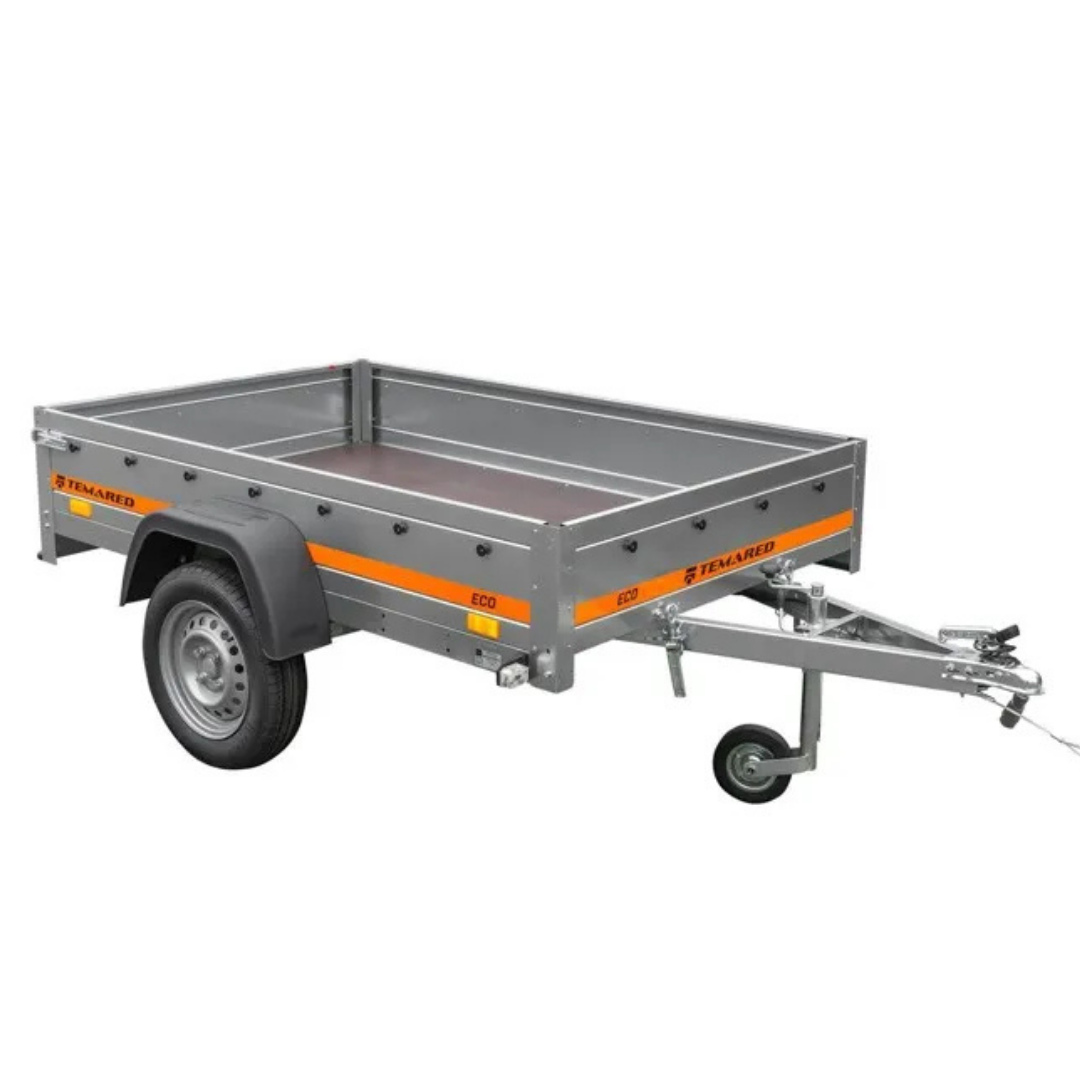 Remorque bâchée basculante