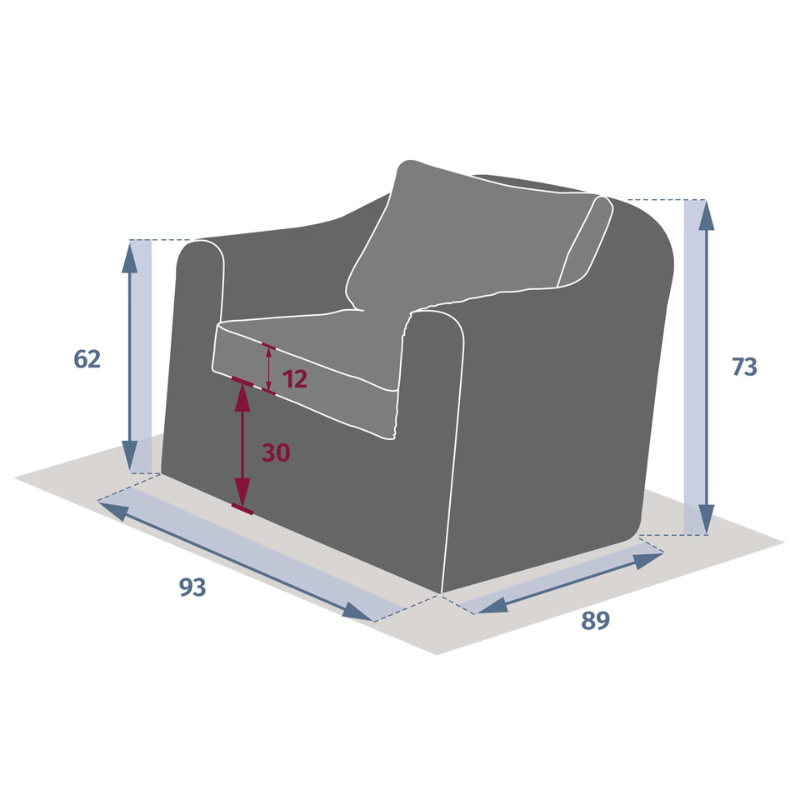 Salon de Jardin BALI - 5 places