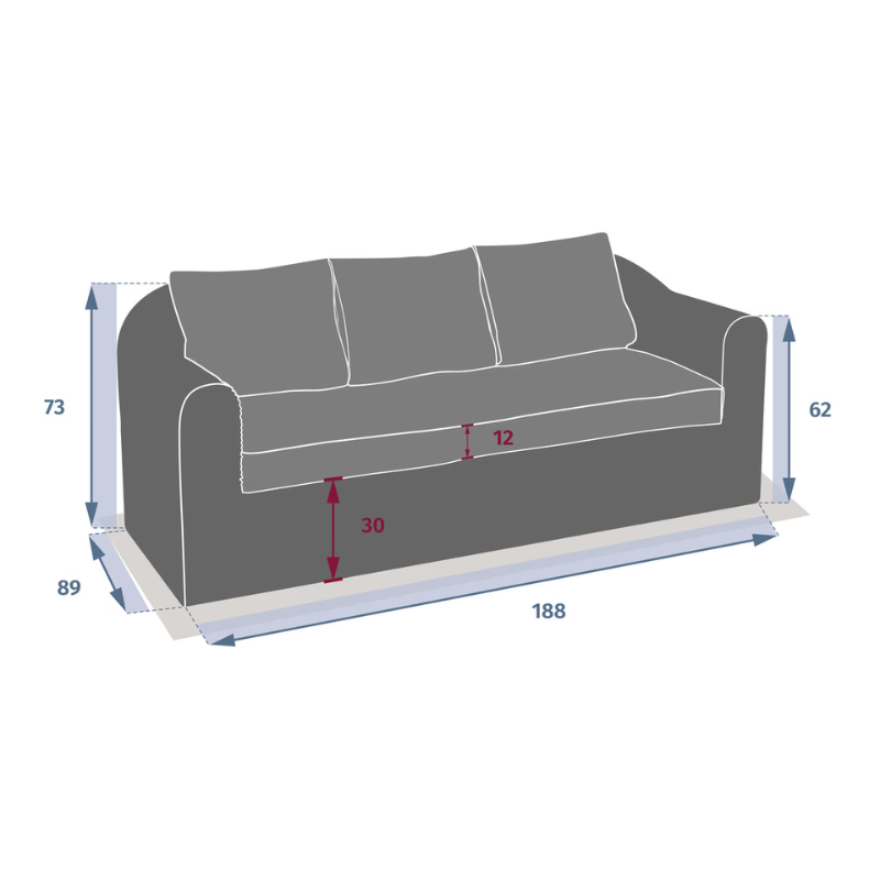 Salon de Jardin BALI - 5 places