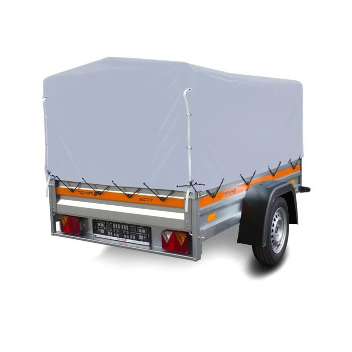 Remorque bâchée basculante