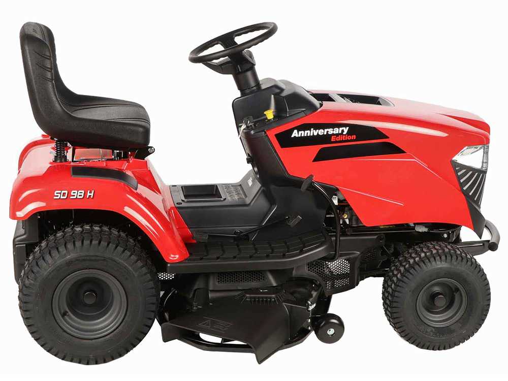 Tracteur tondeuse BRONCO 107T-S